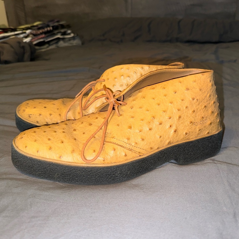 RJ Colt Ostrich Shoes